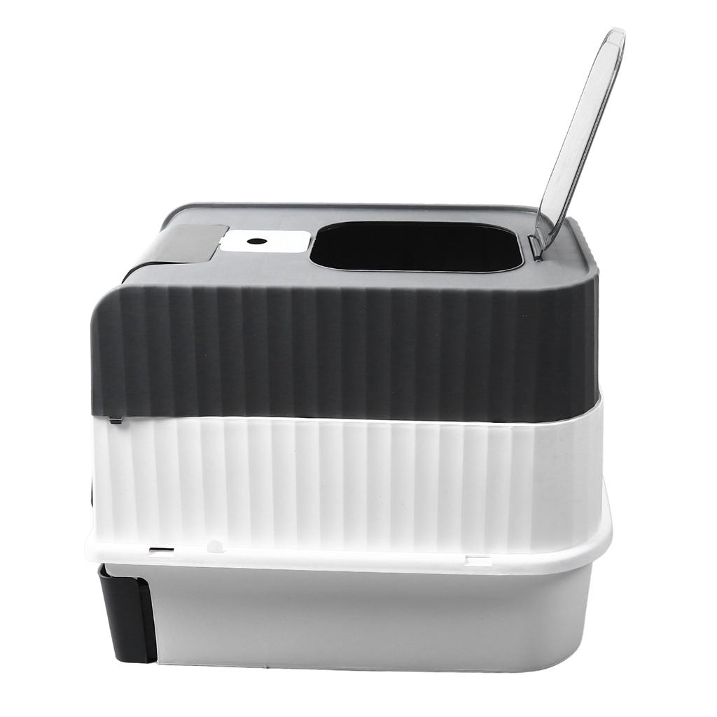 Закрытый кошачий лоток Большое пространство Защита от грязи Удаление запаха Дизайн с выдвижным ящиком Портативный кошачий лоток для помещения