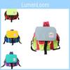 Fashionable Color Contrasting Canvas Backpacks For Boys And Girls Daily Outings