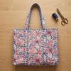 Shoulder Bag usalover925 Multicolor Quilted Cotton Zebra Print Shoulder Bags 104