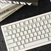 Xiaomi Black / White Series Keycaps Dark Cool Style Side-lit Key Caps for 60% 65% 75% TKL 96% 100% Mechanical Keyboard Girls Boys Gift