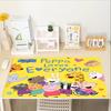 Peppa Pig Theme Mouse Pad, Non Slip Rubber Base, Multifunctional Office & Home Decor, Perfect for Workspace Personalization.