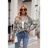 Autumn and Winter Casual Fashion Spicy Girl Loose Plaid Women's Blouses & Shirts