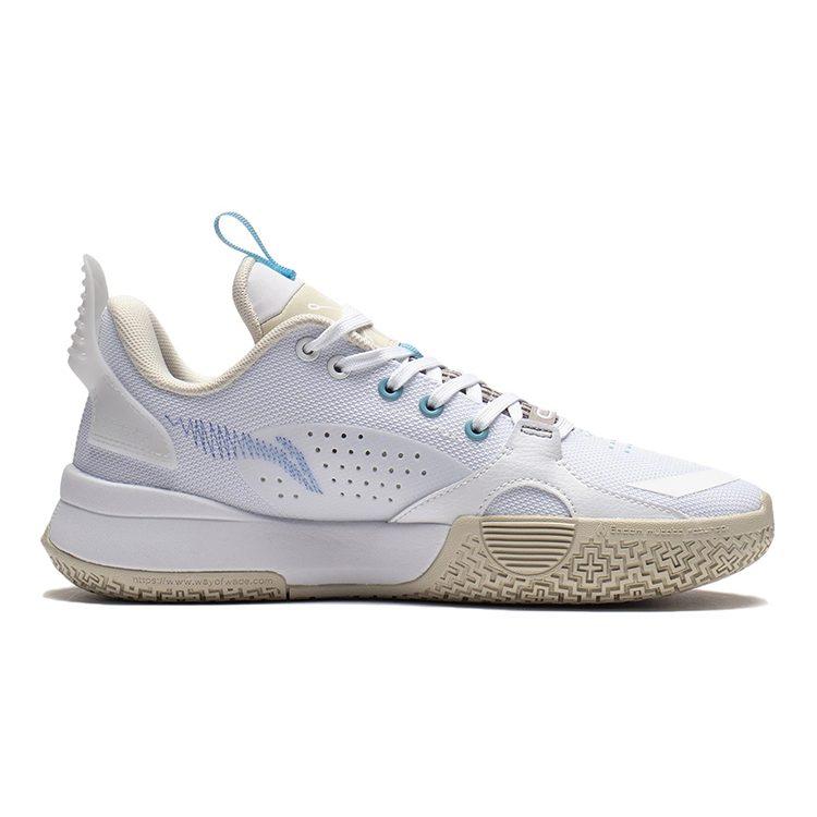 Li Ning All City 10 Детская версия Низкие Детские Баскетбольные Кроссовки Белые Унисекс ABPS009-7