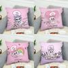 Cute EEsther Bunny Pillow Case For Car Sofa Decorative Home Doublesided Print Plush Square Throw Pillow Cushion Cover