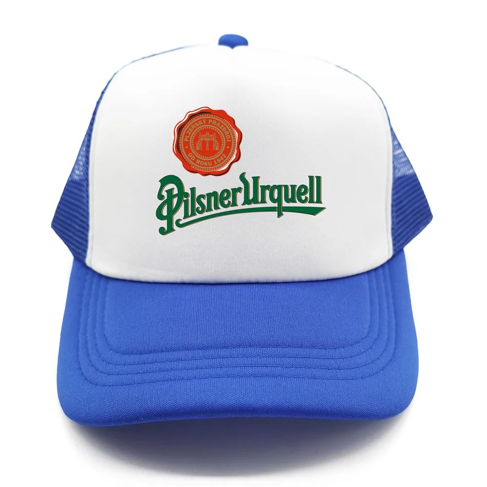 Кепка-тракер Pilsner Urquell Унисекс Крутая Шляпа Pilsner Urquell Бейсболка Крутая Летняя Унисекс Сетчатая Кепка