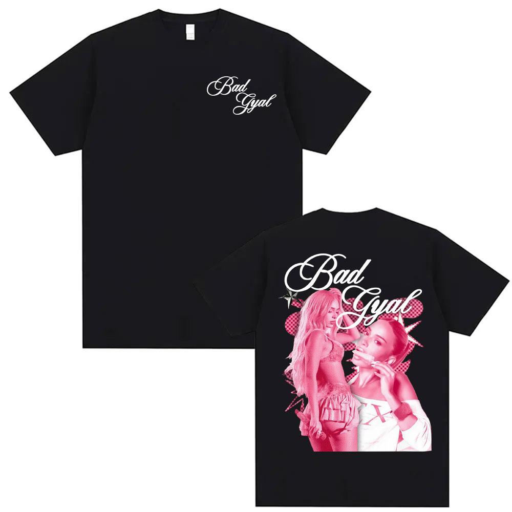 Bad Gyal Real Gyal Album Tour 2026 Graphic T Shirts Men Women Fashion Aesthetic Short Sleeve Tshirts Casual 100 Cotton T Shirt