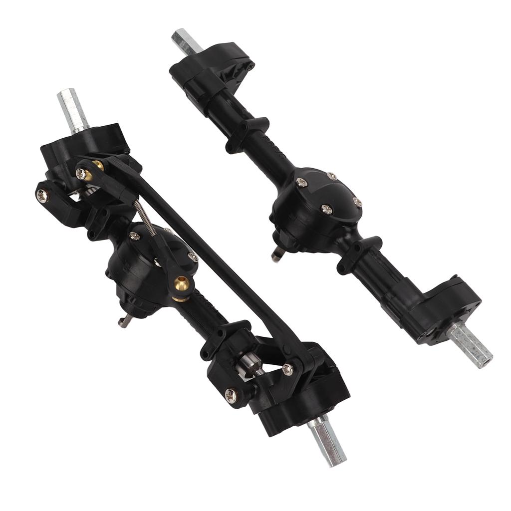 RC Передний Задний Пластиковый Портальный Мост Алюминиевый Приводной Вал для Машины на Радиоуправлении WPL C14 C24 1 16 RC Автомобиль