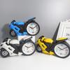 Creative Motorcycle Alarm Clock Portable Desktop Alarm Clock For Children Friends Gift Bedhead Alarm Clock Table Decor