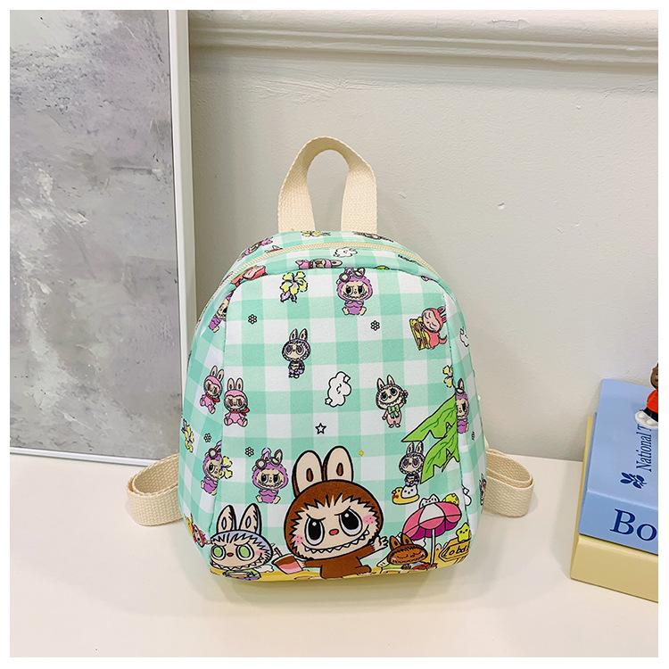Labubu School Bag New Bag Cute Cartoon Small School Bag Casual Trend Versatile Backpack