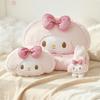 Hello Kitty Car Seat Set Plush Pillow Blanket Seatbelt Shoulder Strap For Kids