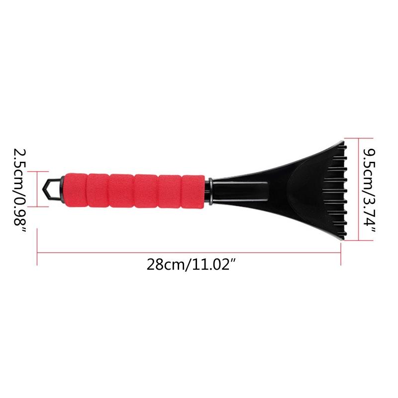 Squeegee Ice Scraper Snow Shovel Winter Cleaning Quick Clean Auto Glass Window