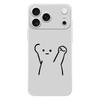 Мягкий прозрачный чехол из ТПУ для телефона iPhone 17 Air 16E 16 11 15 14 Pro MAX 12 13 7 8 Plus SE Пасхальный чехол Милый Спичка Мужчины Пара
