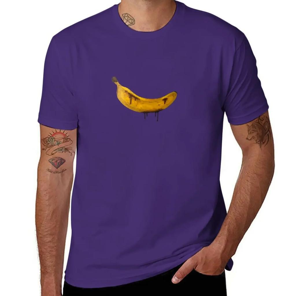 The bloody banana TShirt boys whites plus sizes oversized t shirts for men
