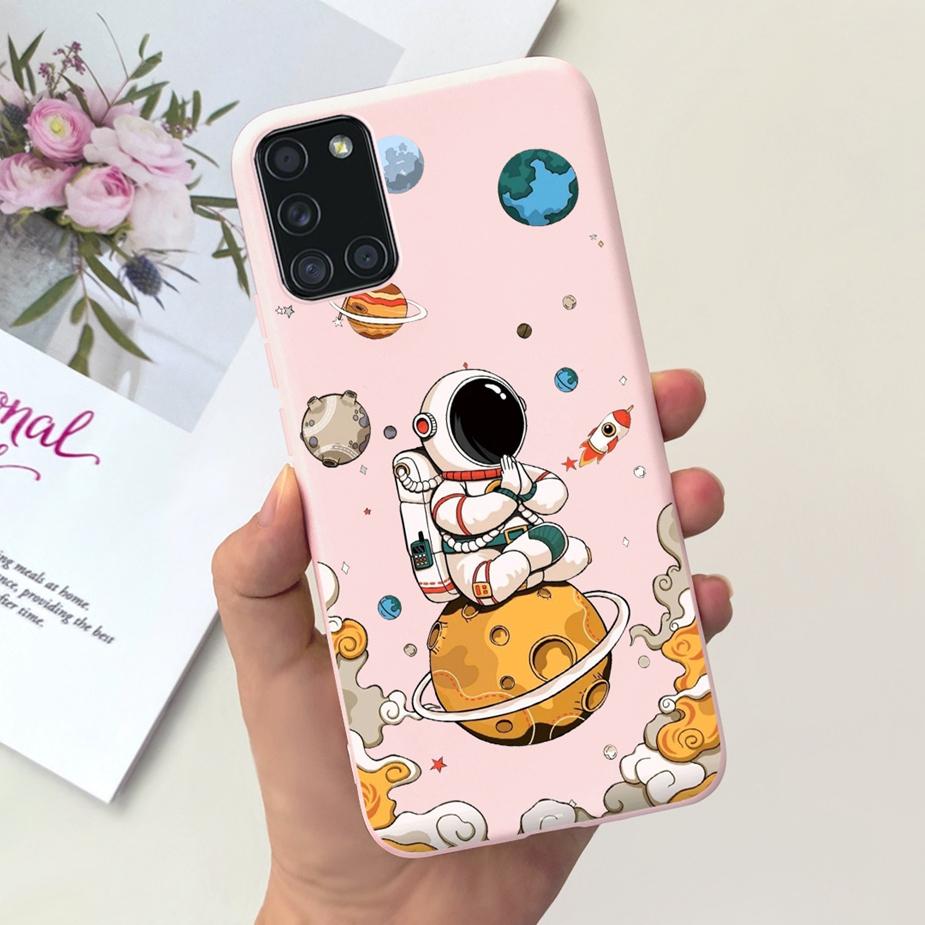 For Samsung Galaxy A51 A71 Case A515F A715F Cute Fashion Cartoon Painted Phone Case For Samsung A51 A 31 41 71 Soft Cover Bumper