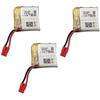 Li-Po Battery Set 3pcs 3.7V 380mAh – For Syma X21 X21W Drones – Long Flight Time – Easy Installation – 7.6x2.7x2.5 Cm – 29g