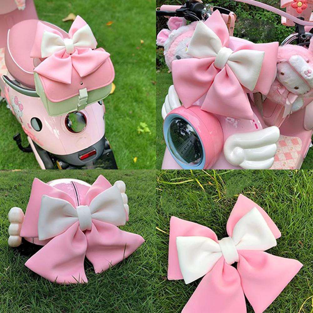 Мотоциклетный шлем с бантом, украшением для электрического велосипедного шлема, чашка для женщин, аксессуары для кузова автомобиля для G M4G5