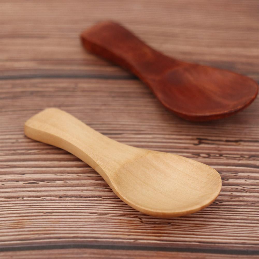 Durable Chinese Style Wooden Coffee Tea Sugar Spoon Condiment Spoons Spice Spoon Coffee Scoop