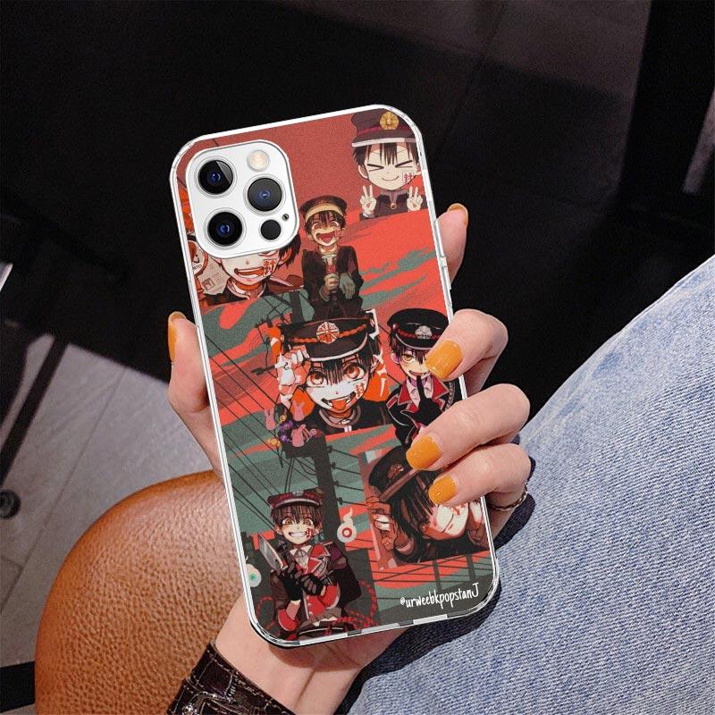 Чехол для телефона с принтом аниме Туалетный мальчик Ханако-кун для iPhone 17 Air 16 Pro Max 16E 15 + 14 Plus 11 12 13 Mini 7 8 SE Подарок Забавная обложка