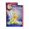 Tinkerbell Поздравительная открытка на шестой день рождения