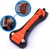 2 In 1 Mini Car Safety Hammer Life Saving Escape Emergency Hammer Cutter Window Glass Breaker Car Rescue Red Hammers