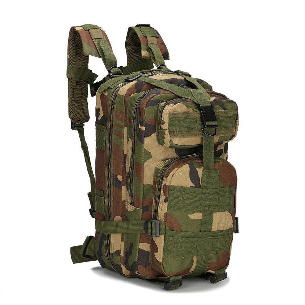 Large Capacity Outdoor Military Tactical Army Camping Hiking Backpack Rucksack With Padded Adjustable Straps