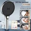 High-Pressure Shower Head with 15cm Large Panel and Bath Filter Set