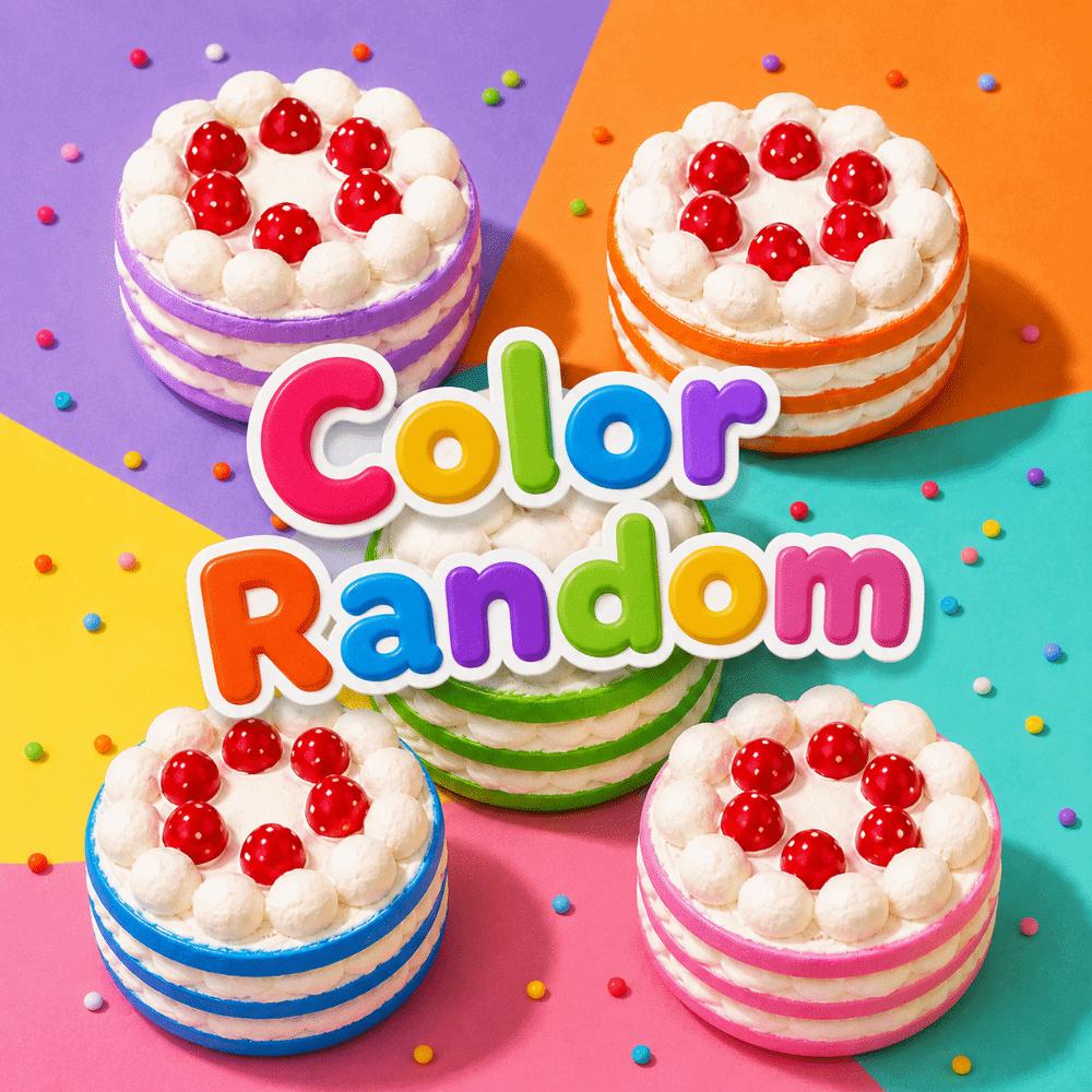 Strawberry Cake Design Simulation Food Toy PU Material Slow Rising Toy Office Use