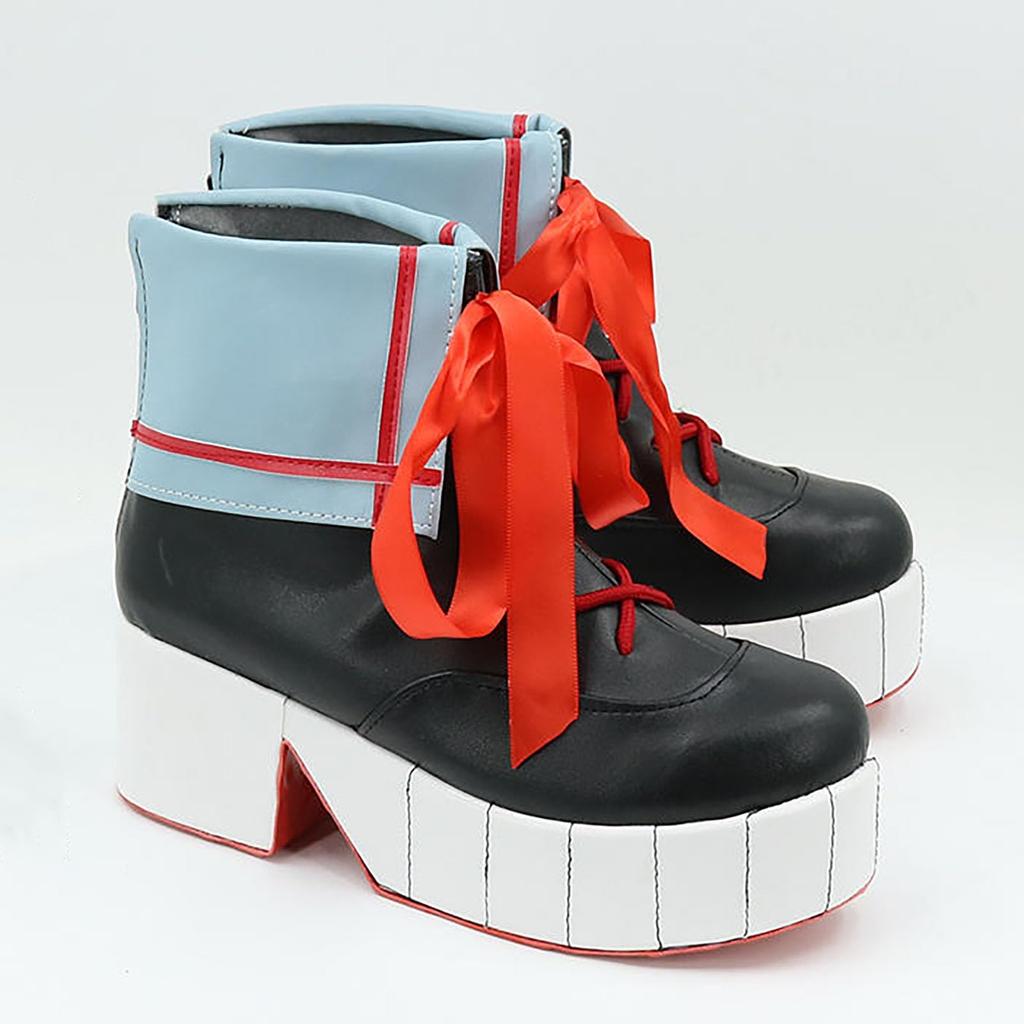 [Milky Time] Косплей-костюм Hololive Hyakki Ayame для женщин, Хэллоуин, Наряд девушки-демона, Накири Аямэ (ботинки)