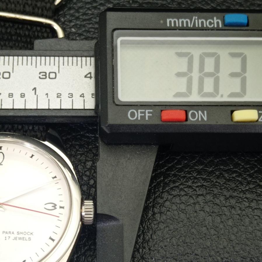 КЛАССИЧЕСКИЕ МУЖСКИЕ ЧАСЫ HMT JANATA С РУЧНЫМ ЗАВОДОМ, БЕЛЫЙ ЦИФЕРБЛАТ, a600041-5