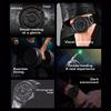 FOXBOX Watch Fashion Floating Magnetic Pointer Free Ball Bearing Creative Simple Waterproof Quartz Watch for Men