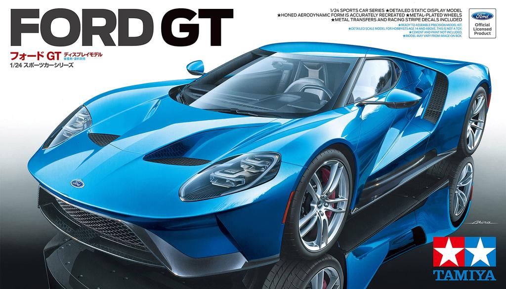 Tamiya Пластиковая модель спортивного автомобиля Ford GT 24346 1/24 № 346