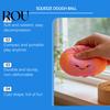 Steamed Bun Sensory Toy Smiling Stress Ball Anti-Anxiety Cartoon Dumpling Squeeze Compact Soft Simulated Dough Fidget Portable Reliever