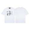 2025 Loose Fit Short Sleeve T-Shirt Men Women Cartoon Letter Print Casual Top