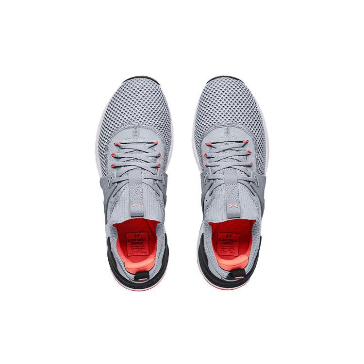 Under Armour Мужские тренировочные кроссовки Project Rock 4 Серый Черный 3023695-107