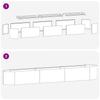 Raised Garden Bed Black 300 x 40 x 40 cm Steel