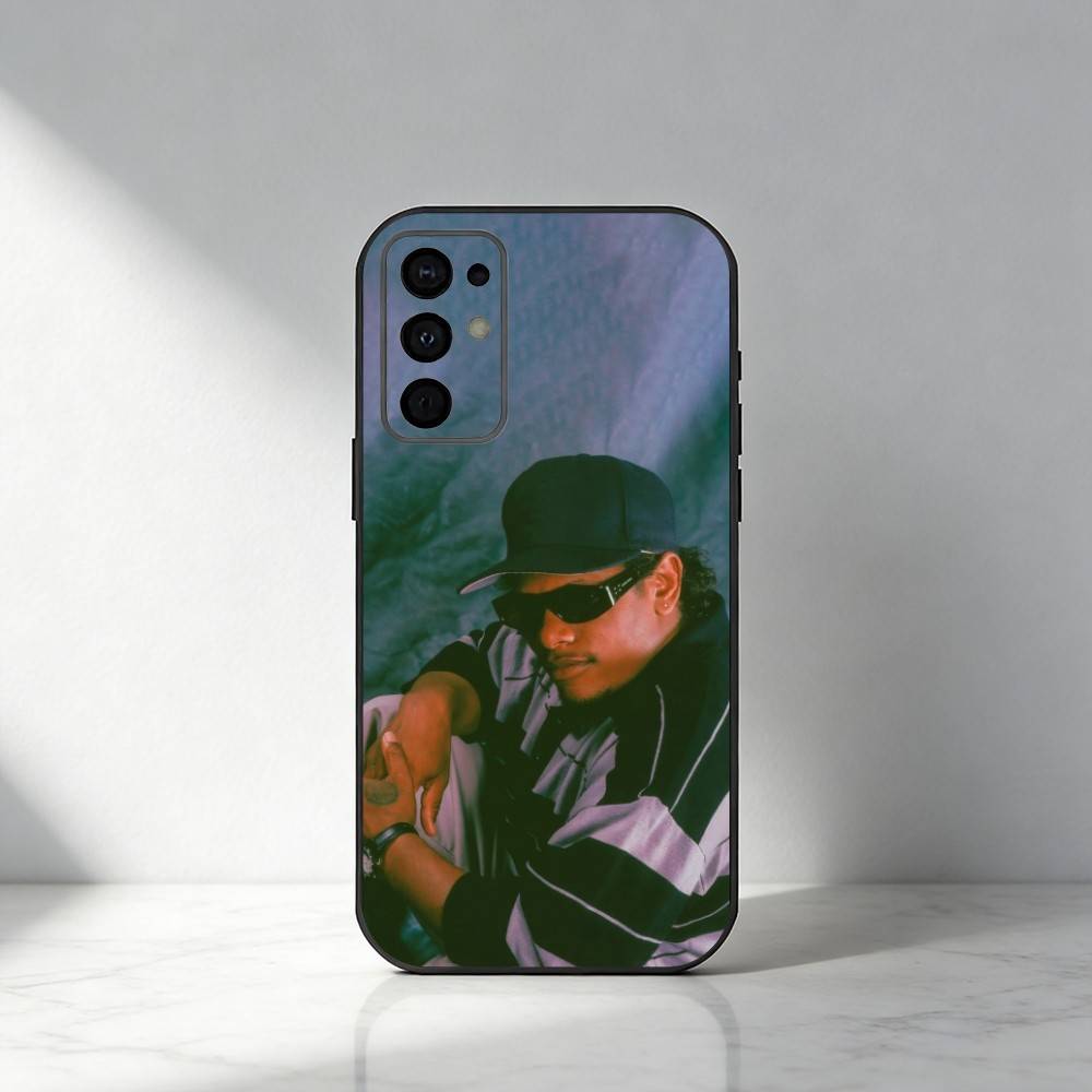 Чехол для телефона Gangsta Rapper Eazy-E для Samsung S25, S24, S21, S22, S23, S20, Ultra, S26, Plus, Fe, Note, 5G Черный чехол