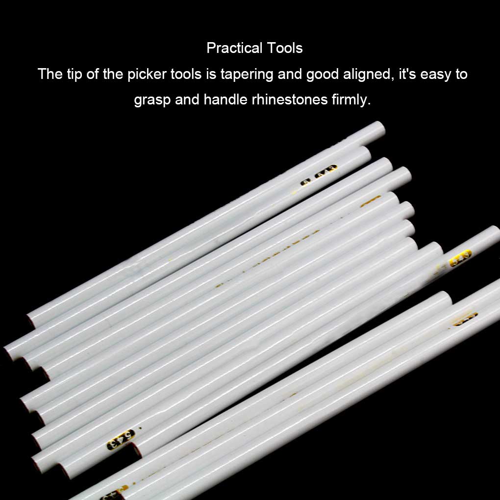 Стразы Деревянные палочки Украшения для ногтей Точечные карандаши Маникюр