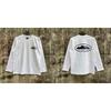 Corteiz Graphic Print Long Sleeve T-Shirt Men Streetwear Vintage Loose Fit Casual Tee