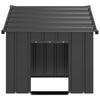 Vidaxl Buda Dla Psa Z Dachem, 83X130X85 Cm, Stal Galwanizowana
