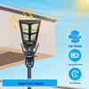 V380 Водонепроницаемая солнечная камера с низким энергопотреблением, голосовым диалогом и дистанционно управляемым уличным фонарем