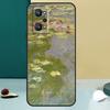 Клод Моне Сад Мост с Лотосами Для Realme GT 6T 5 6 GT 7 Pro C67 C75 C61 C55 C53 C51 C21Y C25S 10 11 12 13 14 Pro Plus Чехол