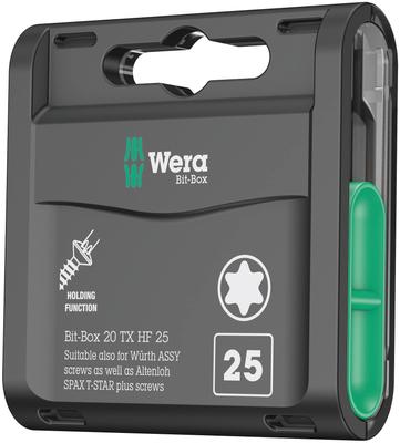 WERA Набор бит 057777 20 штук, TX20,