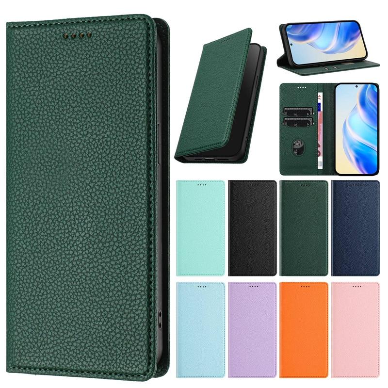 Leather Case For Samsung Galaxy M14 M15 F15 M22 F22 M32 M33 M34 F34 M35 M52 M53 M54 F54 M55 C55 M62 F62 4G 5G Card Slot Wallet Flip Cover Casing