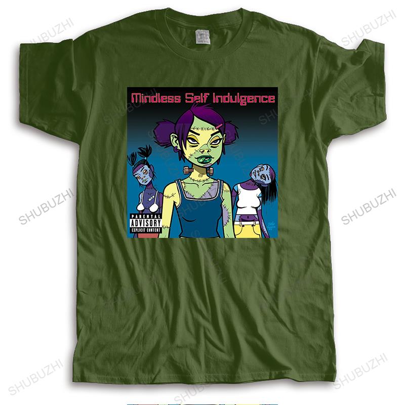 Много летний Высокое качество футболка с коротким рукавом FRANKENSTEIN GIRLS Футболка msi mindless self indulgence Мужская с круглым вырезом Футболка хлопок