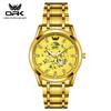 OPK brand luminous waterproof calendar steel band men's quartz watch 8149