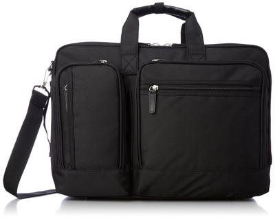 Деловая сумка P1680D Горизонтальная 3-в-1 Совместимость с B5PC 12220001 BK [Captain Stag]