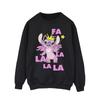 Disney Mens Lilo & Stitch Angel Fa La La Sweatshirt