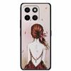 3D Милый чехол для телефона для Honor X6C X 6C X6 C 6 C Мягкий силиконовый ТПУ протектор для Huawei HonorX6C Рельефные цветочные узоры Чехол Funda Capa