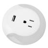 Smart Plug APP Remote Control WIFI Outlet with Timer Function USB Night Light 100‑240VUS Plug