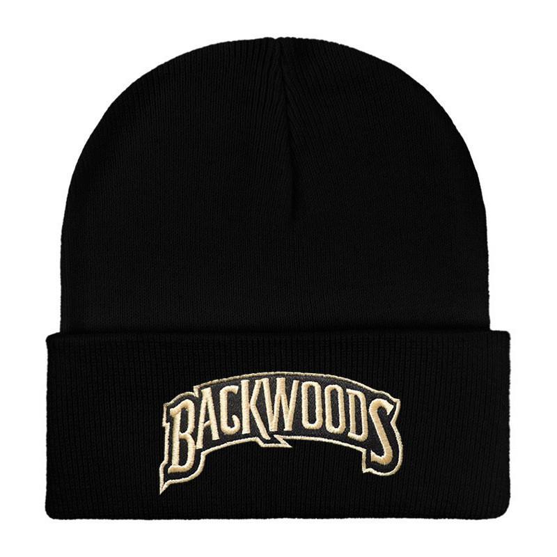 Вышитая шапка-бини Backwoods с регулируемой посадкой для уличной моды и холодной погоды